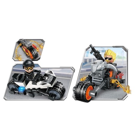 Block designer for boys Police, 142 details-1
