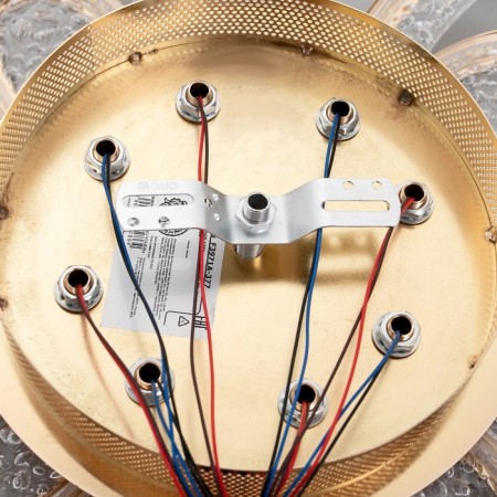 Causteen with PDU 1829/4GD LED 128W 3000-6000k Dimmer chrome gold 58x46x6.5 cm Bayerlux-8