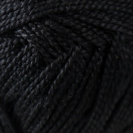Yarn "etamin" 100% acrylic 180m/30g (422 black)-2