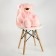 Soft toy "Bear" with a bow, 60 cm, pink color