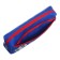 School Penal on the zipper Calligrata "Football", 2 departments, blue