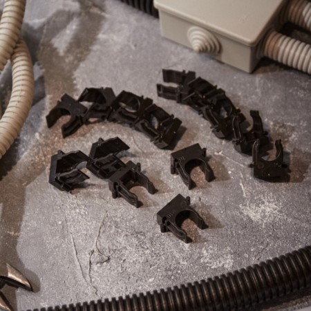 Fastener-clip for the mounting gun Ø 16 mm, black (100 pcs/UP) rexant-5