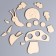 Puzzle-coloring "Snail", series "Funny toys"