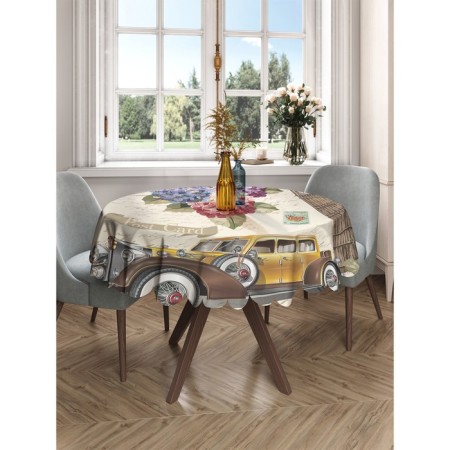 The tablecloth “London”, round, Saten, d = 150 cm-2