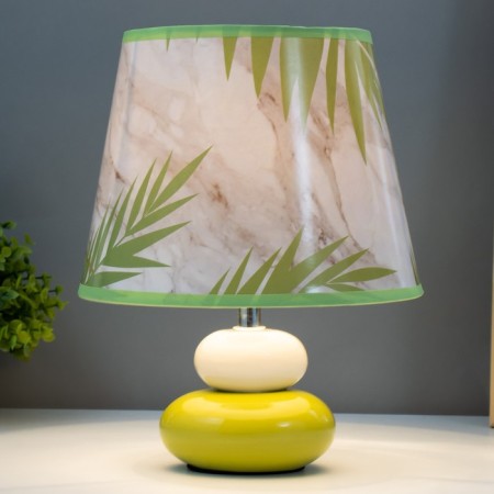 Board Lamp "Leaves" E14 15W white-green Risalux-1