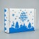 Box the national team "Snow City", White, 27 x 21 x 9 cm, New Year
