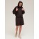 Female hoodies, size 48, chocolate color