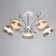 Alpha chandelier, size 63x27x63 cm, 300W 5xe27