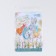 Set for decorating the Easter cake "bright day of Easter!", 11 x 16.5 cm.