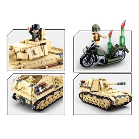 Designer Army of the Second World War "German tank Panzeriv", 543 details-5
