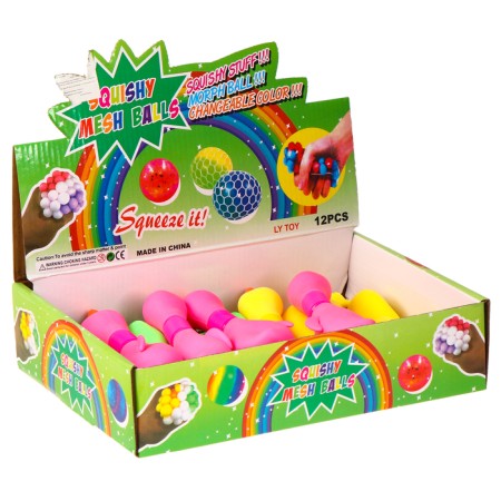 Developing toy "Duck", squeaks, Mix colors-7