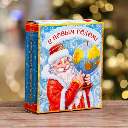 Gift box "Book with Santa Claus" 19 x 6.5 x 22 cm