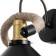 Bra "Jarro" E27 40W black 16x16x32 cm