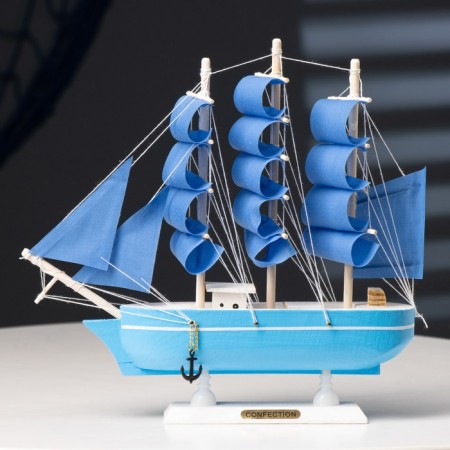 Ship Souvenir Middle "Izur" 24*5*23cm-6