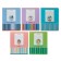 Notebook 12 sheets in the slanting ruler "Cartoon", cover coated cardboard, mix