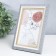 Photo frame plastic 10x15 cm "dashes" gray 17.5x12.3 cm