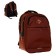 Youth backpack Stavia, 40 x 28 x 18 cm, ergonomic back, Stavia "city-1", brown