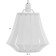 Lamp Bayerlux "Desser" E27 15W white 29x29x25-125 cm