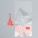 Gift package with a box, packaging, "heart", 9 x 9 x 35 cm