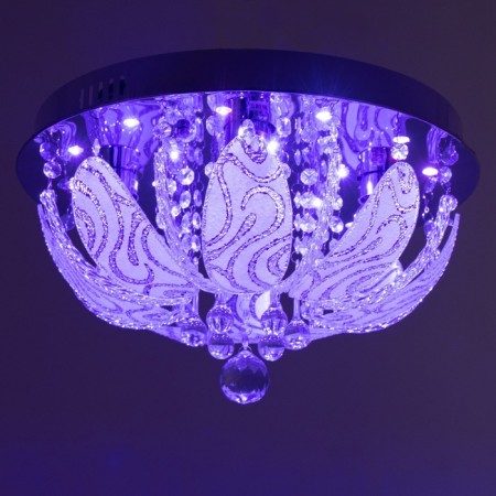 Svetogor chandelier "Türkiye" 4x60W E27 LED lighting chrome 40x40cm-7