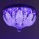 Svetogor chandelier "Türkiye" 4x60W E27 LED lighting chrome 40x40cm