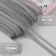 Glass openwork, 13 mm, 10 ± 1 m, color gray color