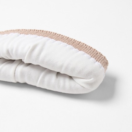 Children's hat minku, size 46-48, beige color-6