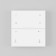 Technical DRC034-8-W wireless control panel, 9.1x8.6x1.5 cm, white color