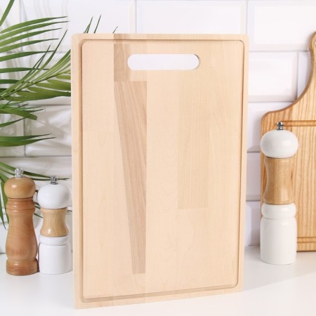 Board wooden "rectangle" 34x23x0.8 cm birch-3