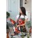Apron "Ethel: Lobster" 70x60 cm, 100% cotton, sarzha 190 g/m²
