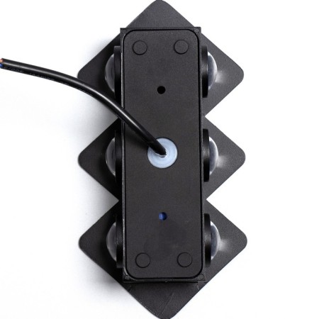 Bra "Alir" LED 4W 3000K IP65 black and gold 15x3.8x12 cm-6