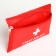 Cosmetic bag simple first aid kit, 16*0.5*11, lightning department, red