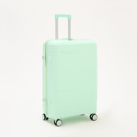 Big suitcase 28 ", lightning department, code castle, 4 wheels, mint color-1