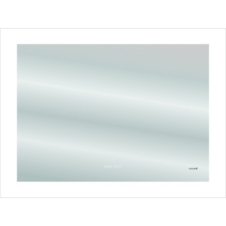 Cersanit Led 060 Design Pro 80x60 cm mirror, backlight, anti -recovery, watch