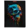 Notebook of 48 sheets in the cage "Bright Skulls", cover coated cardboard, UV-lak, mix
