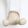 Sweatshirt for animals "Bear", size XL, White (DS 35, Osh 30, OG 44 cm)