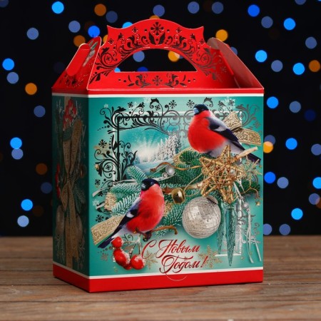 Gift Box "Bullfinchi", 18.2 x 11.5 x 26 cm-1