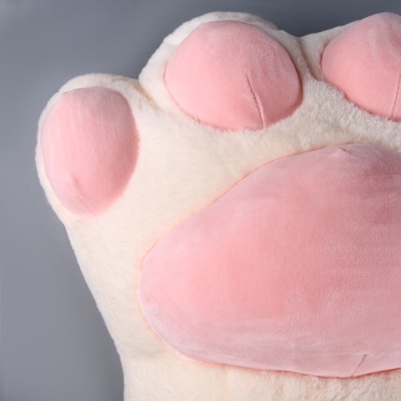 Soft toy "paw", 70 cm, milk-beam-beige color-5