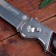 Automatic knife, folding "king" steel - 420, handle - plastic, 21 cm