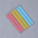 Compensators for laminating eyelashes, set - 6 pieces, 5.8 × 0.5 cm, pink/yellow/blue