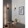 Taleser Mantra Torch, Led, 1950lm, 3000k, 250x250x1710 mm, matte black color
