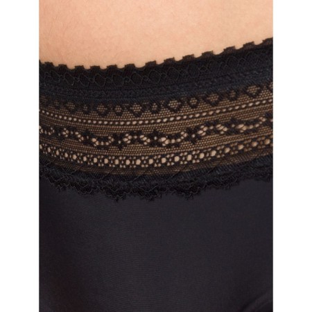 Female cowards, size 46, black color-2