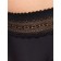 Female cowards, size 46, black color