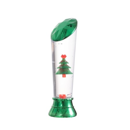 Lava lamp "Christmas tree" LED 3HAAA, USB green 6.5x6.5x23.7cm-10