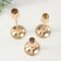 Summary Metal "Sophisticated narrowed" d = 2 cm, set 3 pcs h = 21.5 cm, 16 cm, 11 cm
