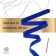 Ribbon for rhythmic gymnastics with a stick Grace Dance, 4 m, blue color