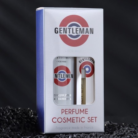 Gentle set of men's Gentleman, shower gel 250 ml, perfumery water, 30 ml