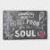 Serving napkin on the table "Culinary", 42 × 27 cm, black color