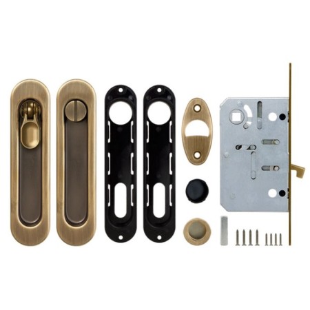 Armadillo SH011-BK WAB-11 sliding doors set, matte bronze color-3