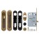 Armadillo SH011-BK WAB-11 sliding doors set, matte bronze color